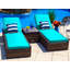 Ensemble de patio 16 pièces en rotin avec coussins Centralmont-144245764-150054046