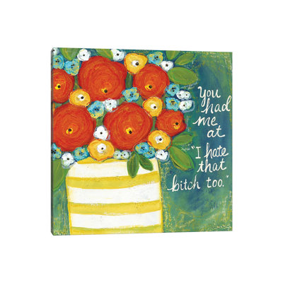 You Had Me by Jamie Morath - Wrapped Canvas Print