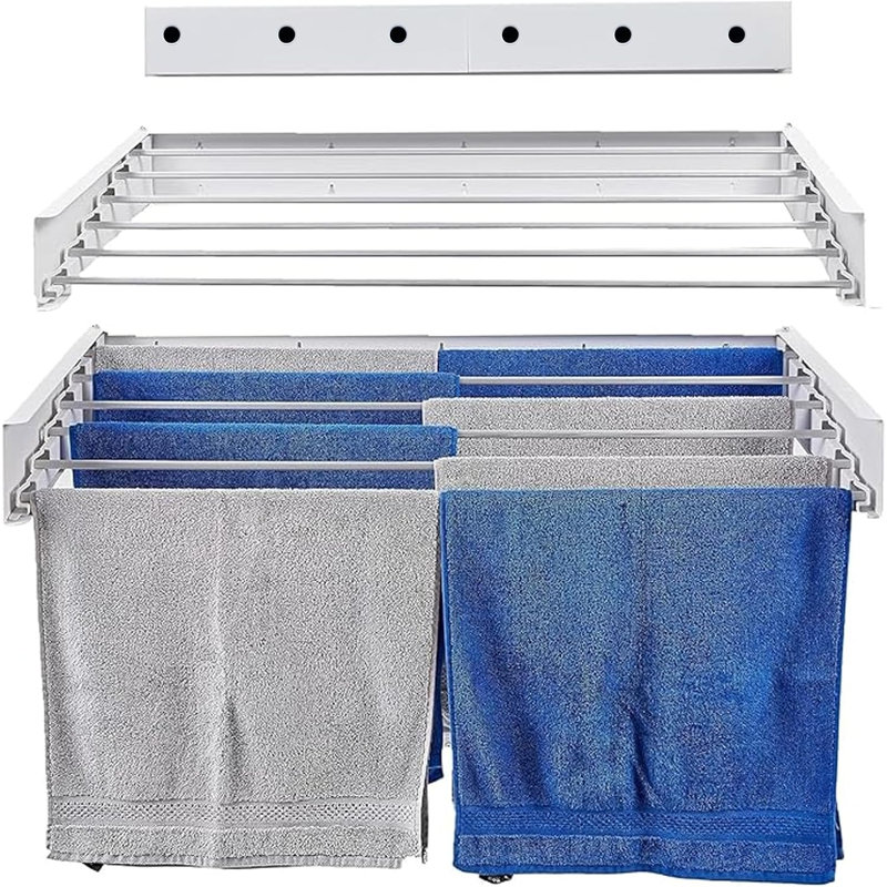 Stainless Steel Wall-Mounted Drying Rack