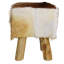 Yellow Pine Solid Wood Accent Stool