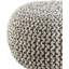 Pouf rond de 20 po de largeur