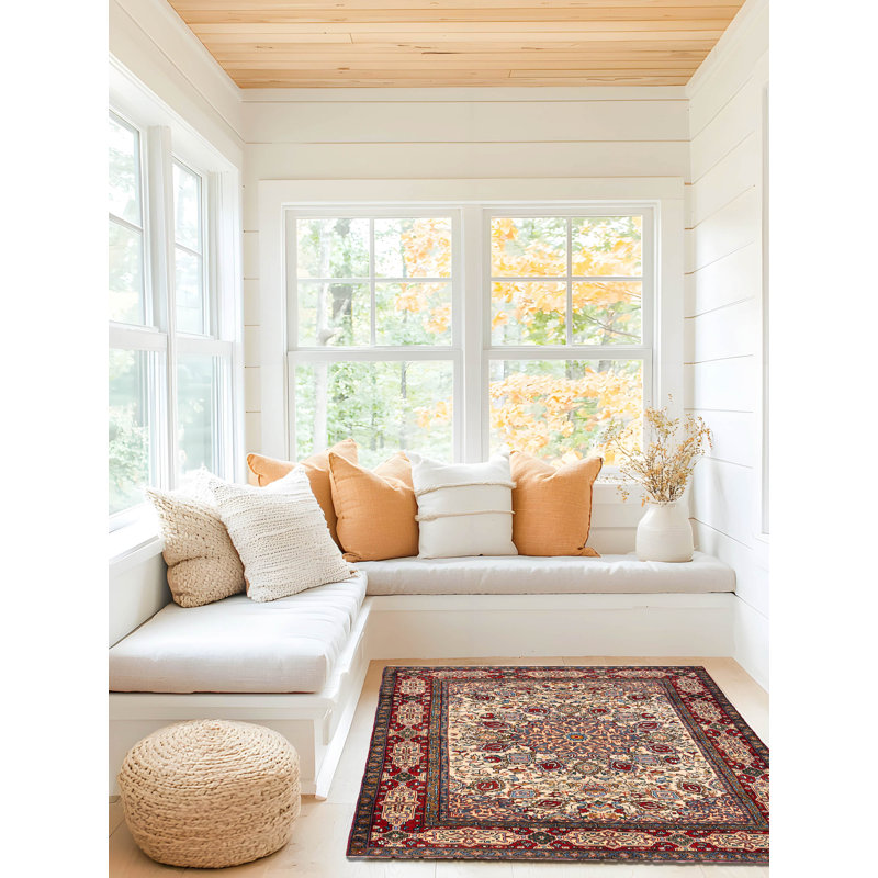 Andelz Cream Rug 4'4" x 5'8"