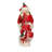 Kurt Adler 10.5-Inch Fabriché Santa Checking Mail