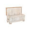 Banc de rangement en bois massif Marlye