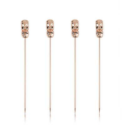 Pacific Tiki Cocktail Picks in Copper