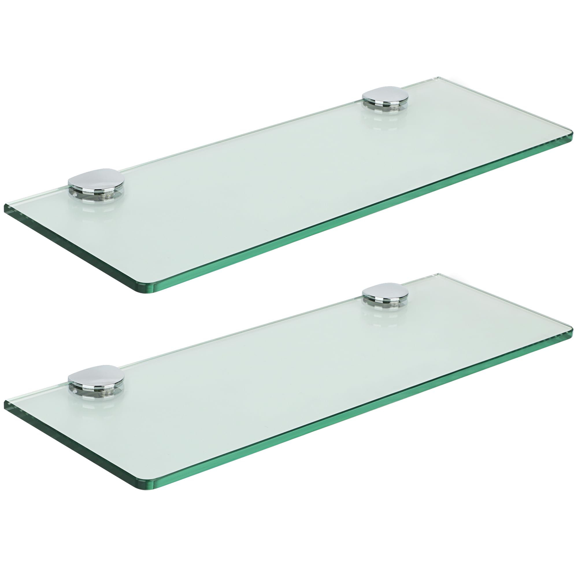 2 Pack No-Drill Floating Wall Shelves - Foldable Bedside Shelves For Phone, Watch, Small Items, Renter Friendly