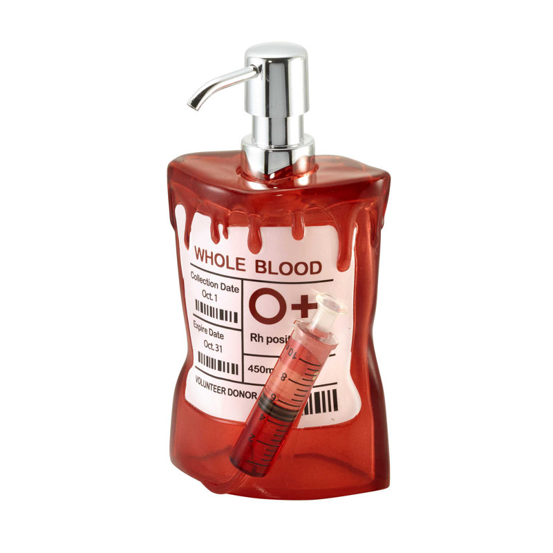  Blood Bag Halloween Lotion Dispenser