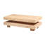 Jullisa 55" Coffee Table In Distressed Oak