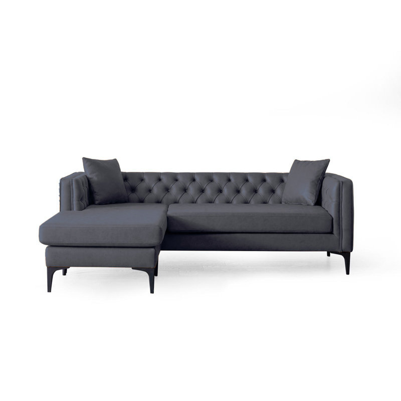 Chealsie Upholstered Sectional, Gray