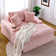51 - Inch Comfortable Harbor Luxury Single Sofa: Two Pillows And One Backrest,pink