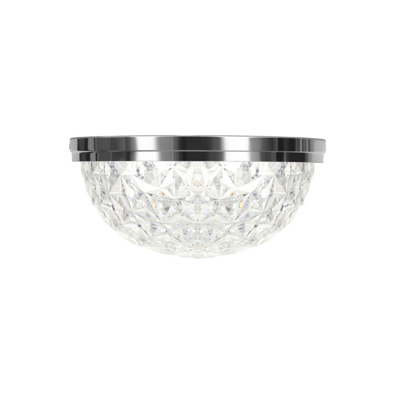 Joellyn Glass LED Flush Mount