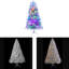 Arbre de Noël artificiel pré-éclairé avec support en métal Sliver-118133840