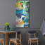 «Tropical World» par Holly McGee, art mural en métal-1799432135