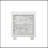 MARBLE WHITE NIGHTSTAND