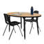 Table d'activité thermofusionnée 30 x 60 avec pieds fuselés réglables Adapte-115943248-115943250