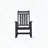 Oversized HDPE Rocking Chair with Wood Texture-1297838004