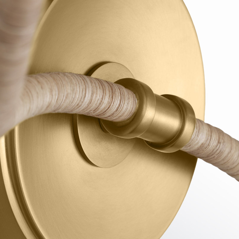 Glinda Steel Armed Sconce