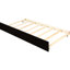 Lit plateforme simple avec lit gigogne - Bois massif pour créer un espace de chambre confortable et attrayant-1411836818