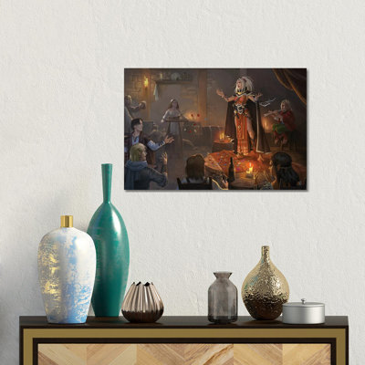 Entertaining The Crowd - Wall Art Print - Wrapped Canvas