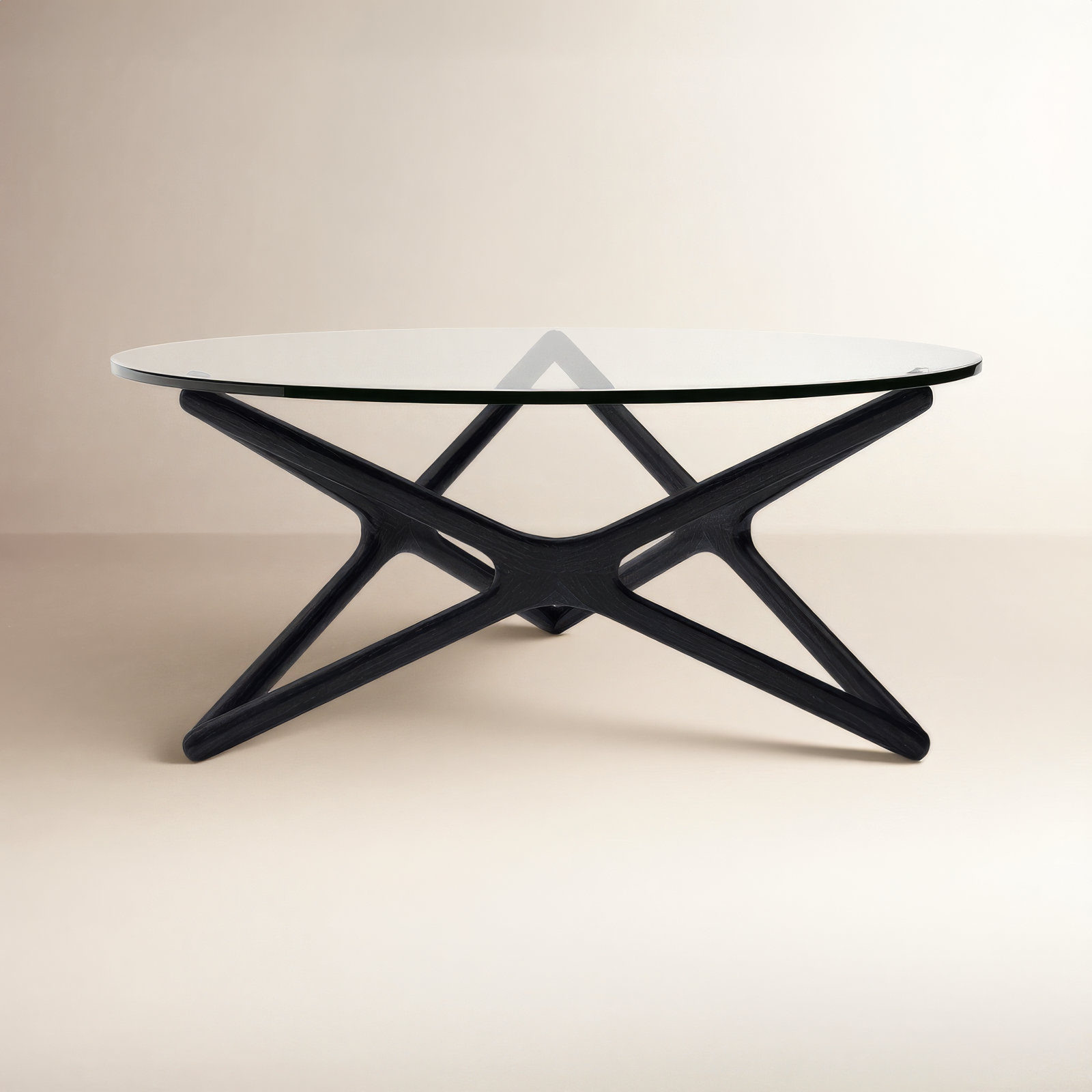 Lark 40" Coffee Table, Black