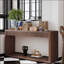 Console cannelée 60 po à 2 tiroirs pour le salon-2074399125