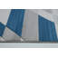 Tapis bleu / gris à motif géométrique Billie-Loren-792615859