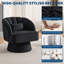 Upholstered Swivel Accent Chair-135991702