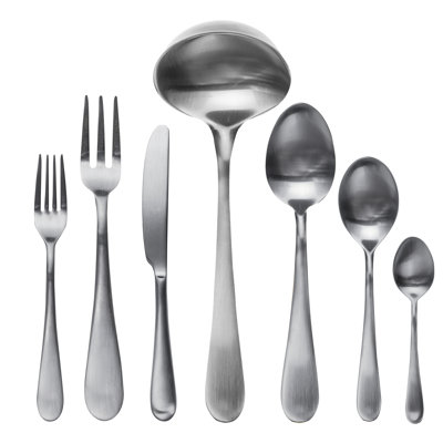 Natura Flatware Set - 51 Pieces - Stainless Steel