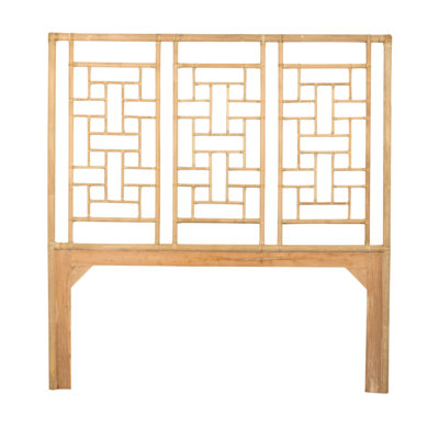 Ohana Wicker/Rattan Open-Frame Headboard