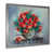 Impression argent sur toile encadrée