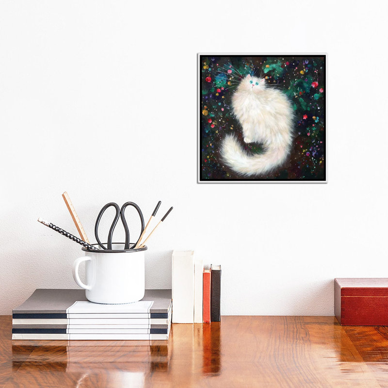 «Twilight» par Kim Haskins - impression sur toile tendue, H 12 po x l 12 po x P 0,75 po, Cadre blanc