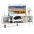 47.5" Console Cabinet For 55-inch Tvs With Storage Shelves Heavy-duty Metal Legs-739878161