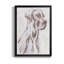 «Sitting Dog IV», toile encadrée de qualité supérieure - prête à être accrochée-754022442-754022445