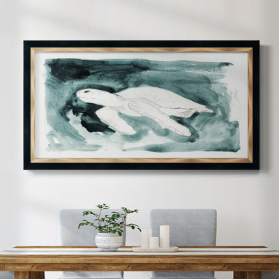 Reproduction de cadre photo sur toile, "Sea Turtle" II