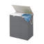 Panier à linge double pliable