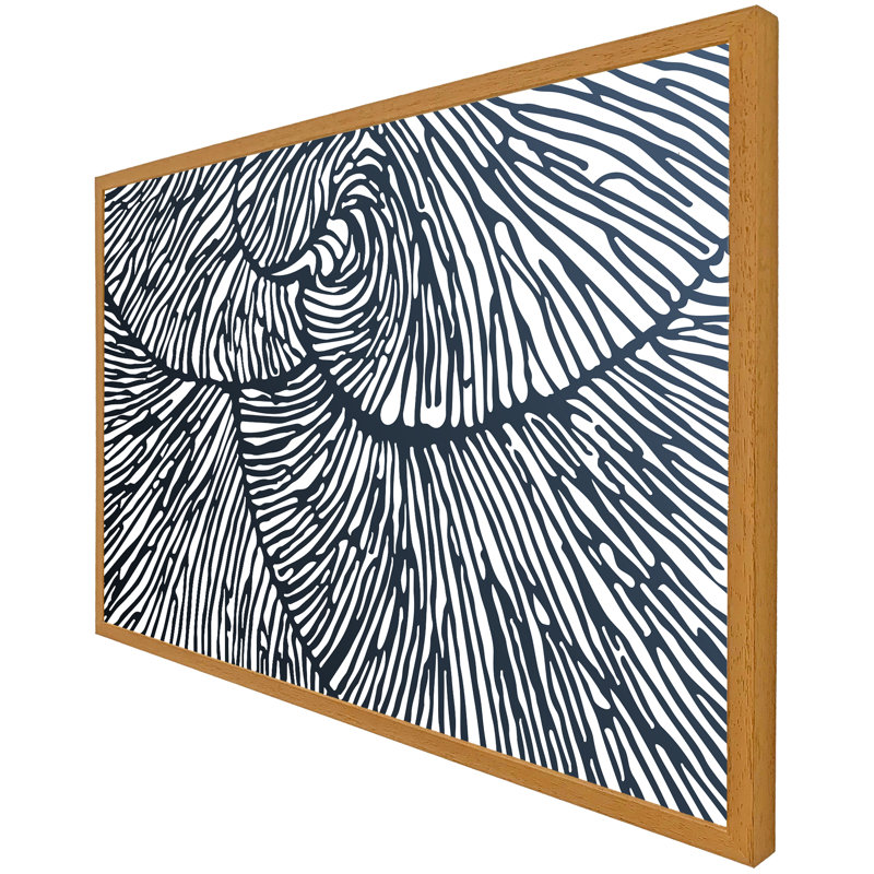 Arnish Single Picture Frame Print, 76cm H x 114cm W x 4cm D, Oak Framed