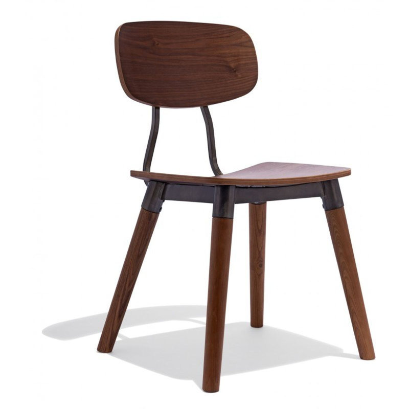 18'' H Ash Solid Wood Side Chair