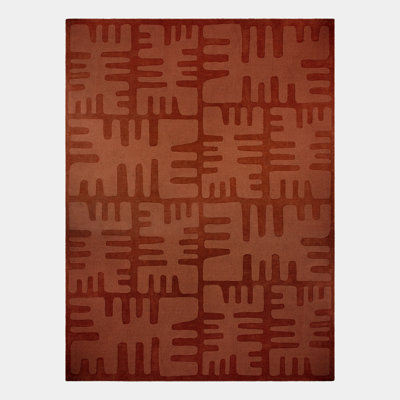 Duafe Rug-Rust-11' X 14'
