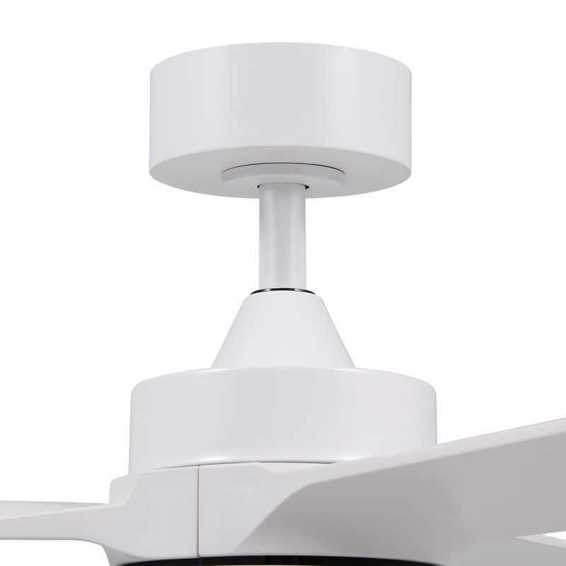 Brend 52'' Ceiling Fan with LED Lights, White