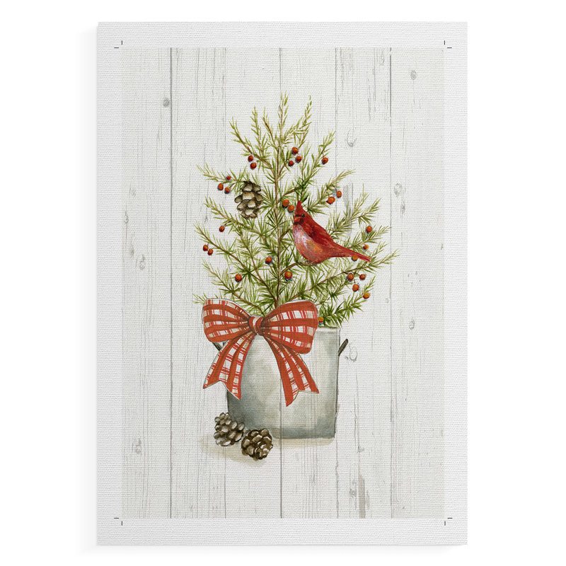 Winter Pine II -Canvas Print Only - NOT FRAMED