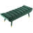 Silver Orchid Byron Tufted Velvet Accent Bench-595410157
