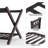 Folding Bamboo Luggage Rack