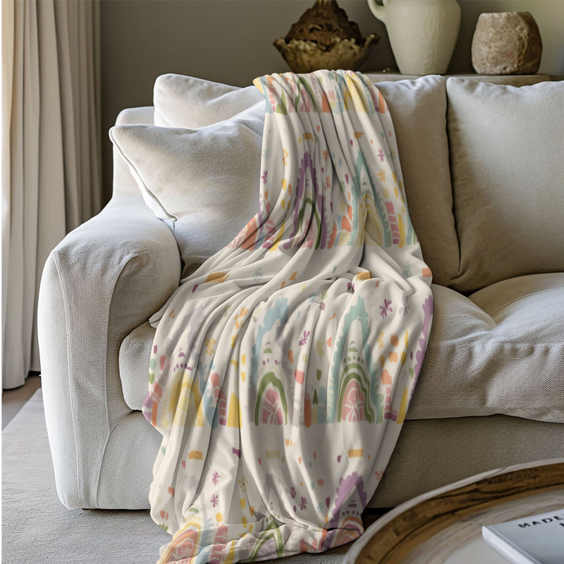Colour Fades - 1 Piece Blanket, 80" L x 60" W