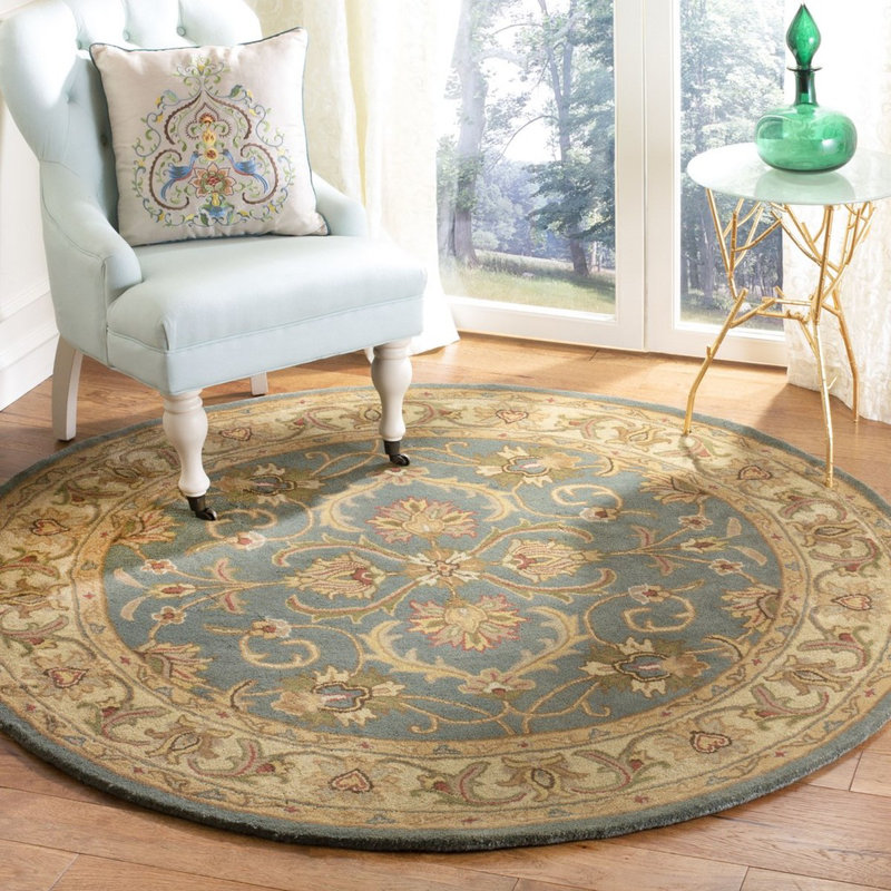 Taylor Hand Tufted Wool Oriental Rug, Round 3'6"