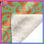 Couvertures orange à motif damassé-130504491