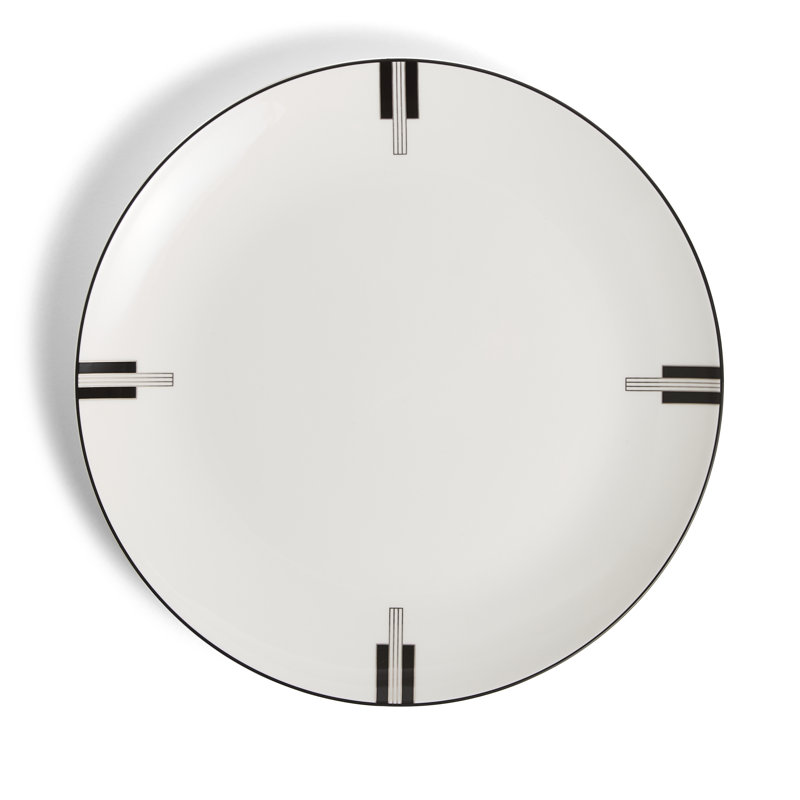 Vera Wang Luxe Graphite 11.1in Plate