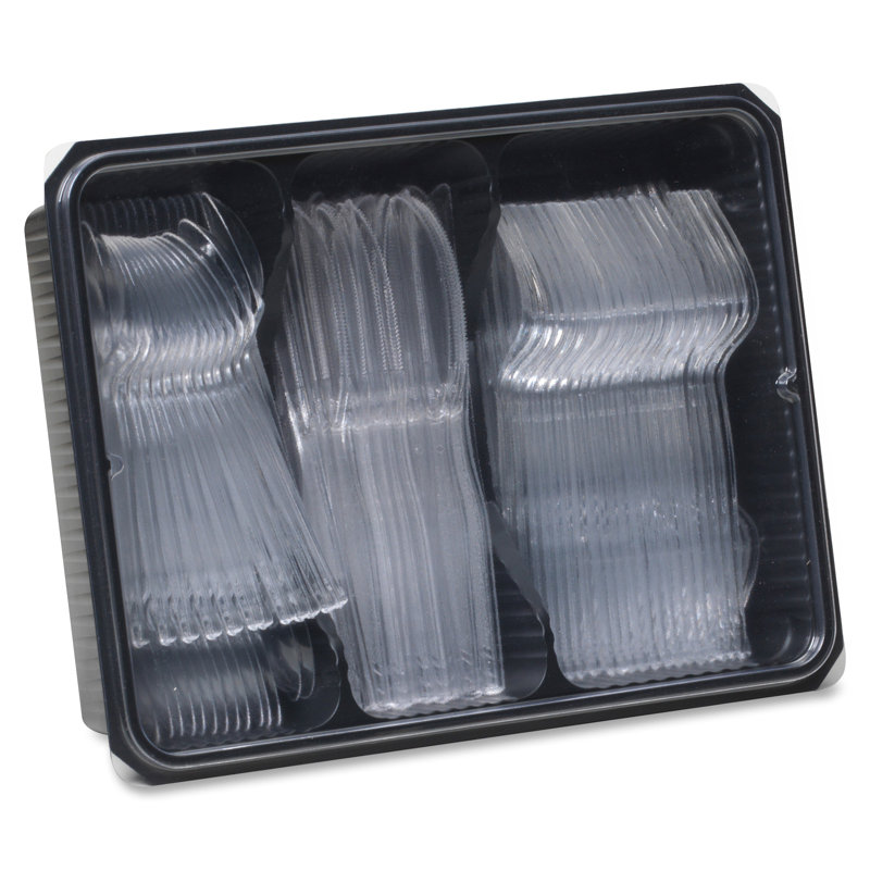 Dixie® Cutlery Keeper Disposable Flatware Set