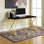 Fairfield Computer Desk in Dark Brown Laminate Finish, 29.62" H X 47.03" W X 23.49" D