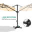 Beach Umbrella with Manual Lift