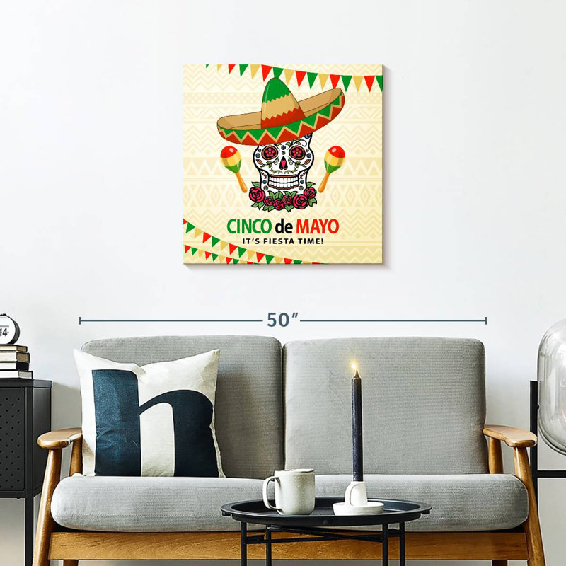 Lelend Cinco De Mayo Fiesta, H 24 po x l 24 po